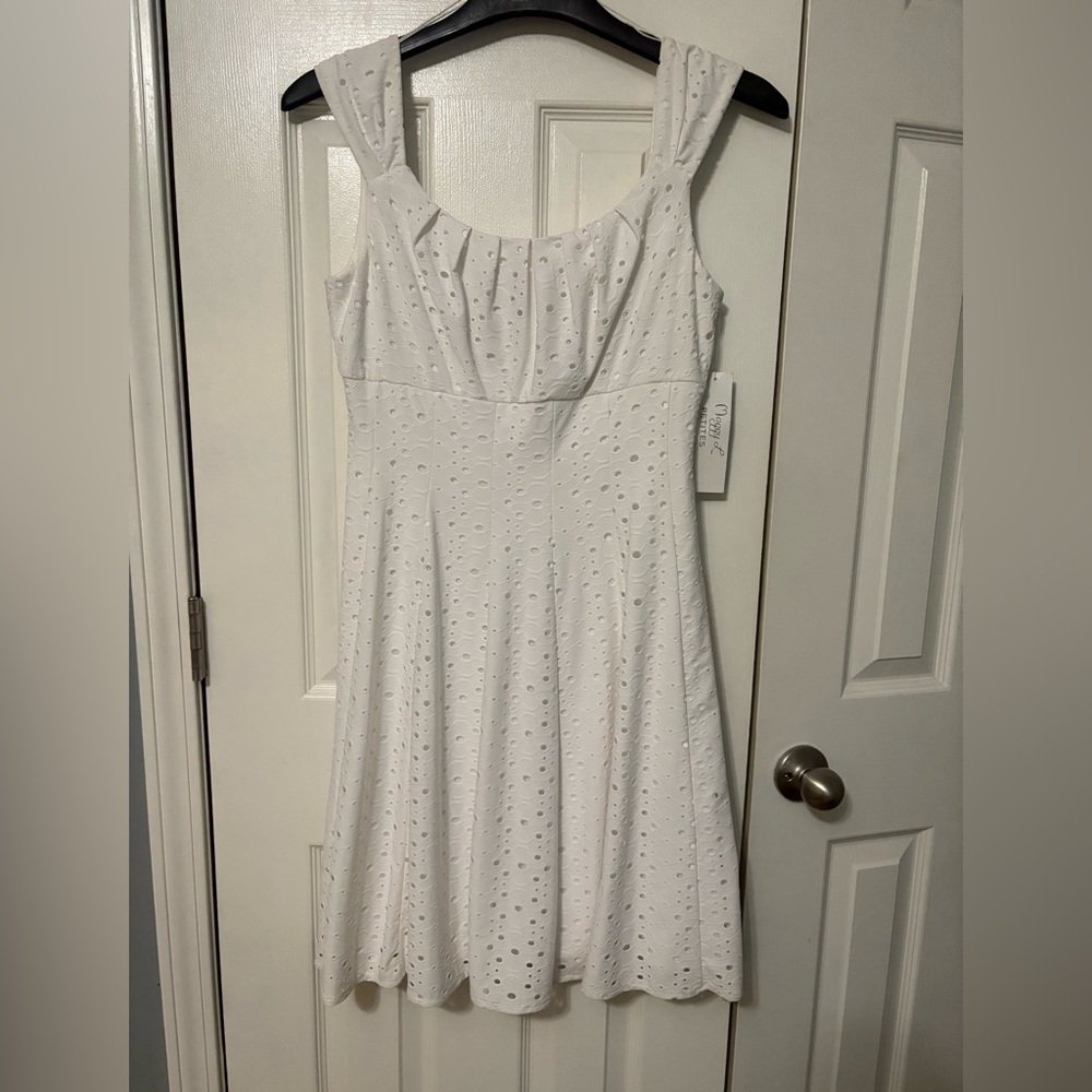 White Eyelet Dress